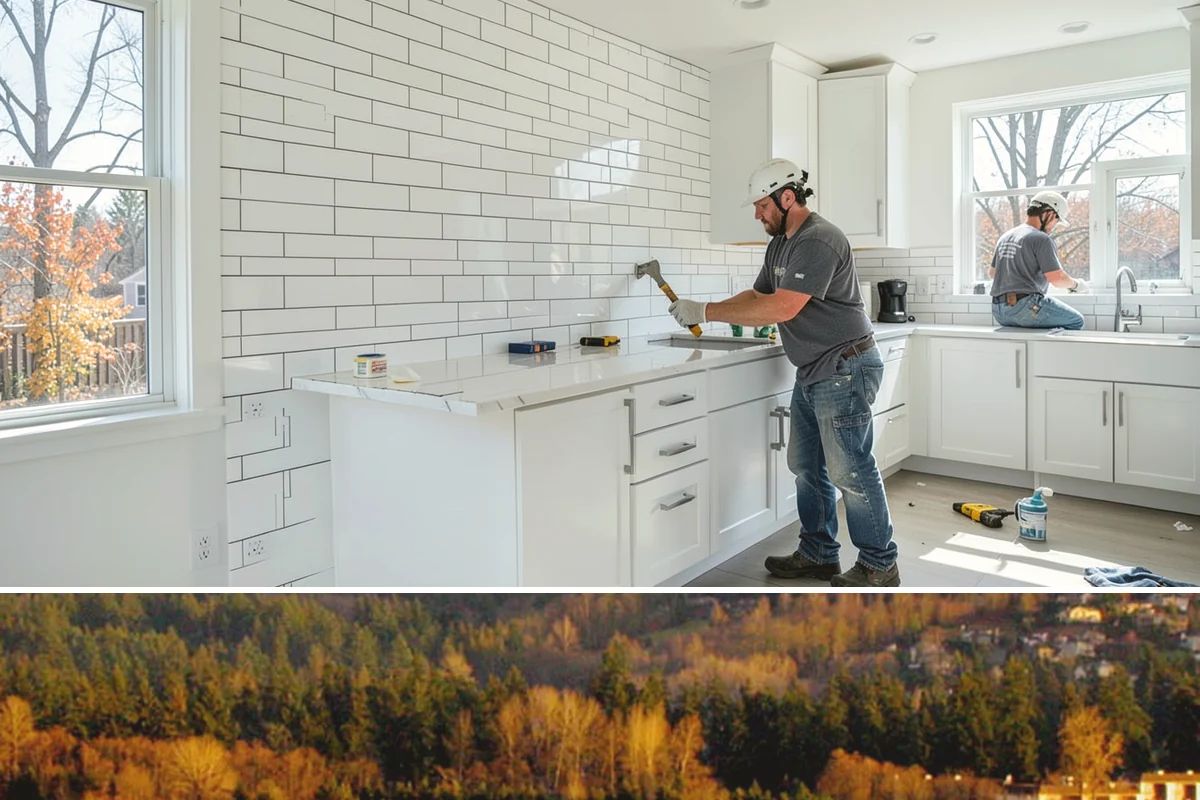 Soffit Replacement in Kenmore, King County, WA - Dry-season work ensures clean installation and lasting sealing.
