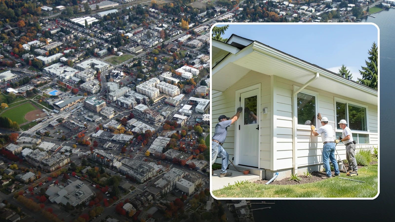 Soffit Replacement in Kirkland, King County, WA - Complete soffit replacement that restores eave ventilation and a clean underside finish.