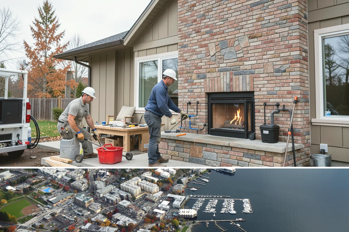 Soffit Replacement in Kirkland, King County, WA - Dry-season work ensures clean installation and lasting sealing.
