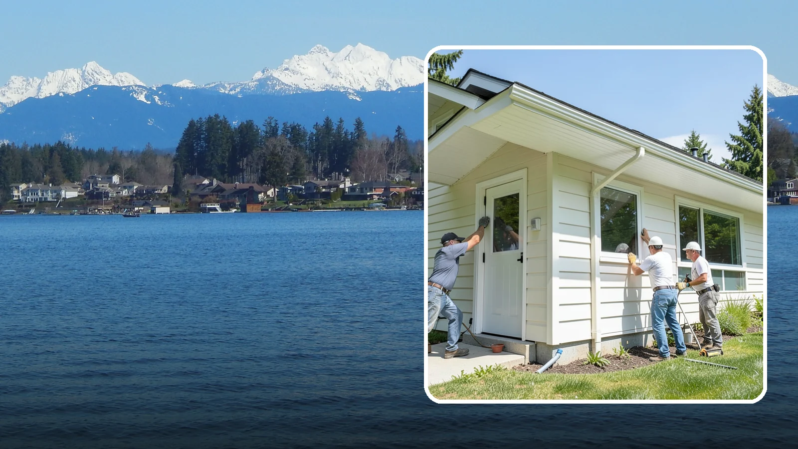 Soffit Replacement in Lake Stevens, Snohomish County, WA - Complete soffit replacement that restores eave ventilation and a clean underside finish.