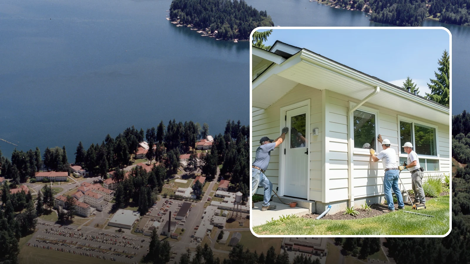 Soffit Replacement in Lakewood, Pierce County, WA - Complete soffit replacement that restores eave ventilation and a clean underside finish.