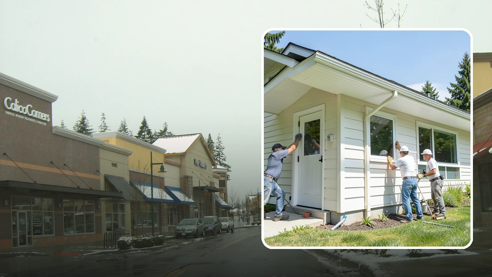Soffit Replacement in Mill Creek, Snohomish County, WA - Complete soffit replacement that restores eave ventilation and a clean underside finish.