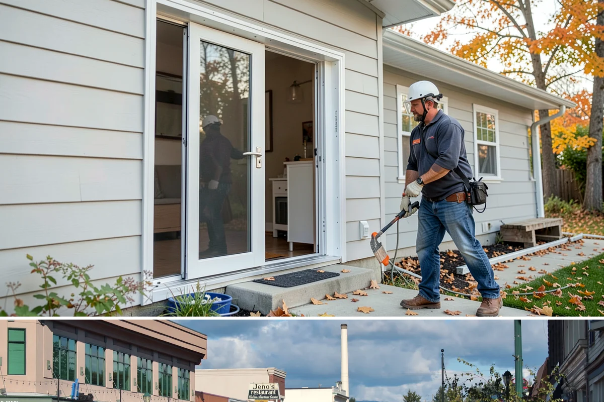 Soffit Replacement in Monroe, Snohomish County, WA - Dry-season work ensures clean installation and lasting sealing.