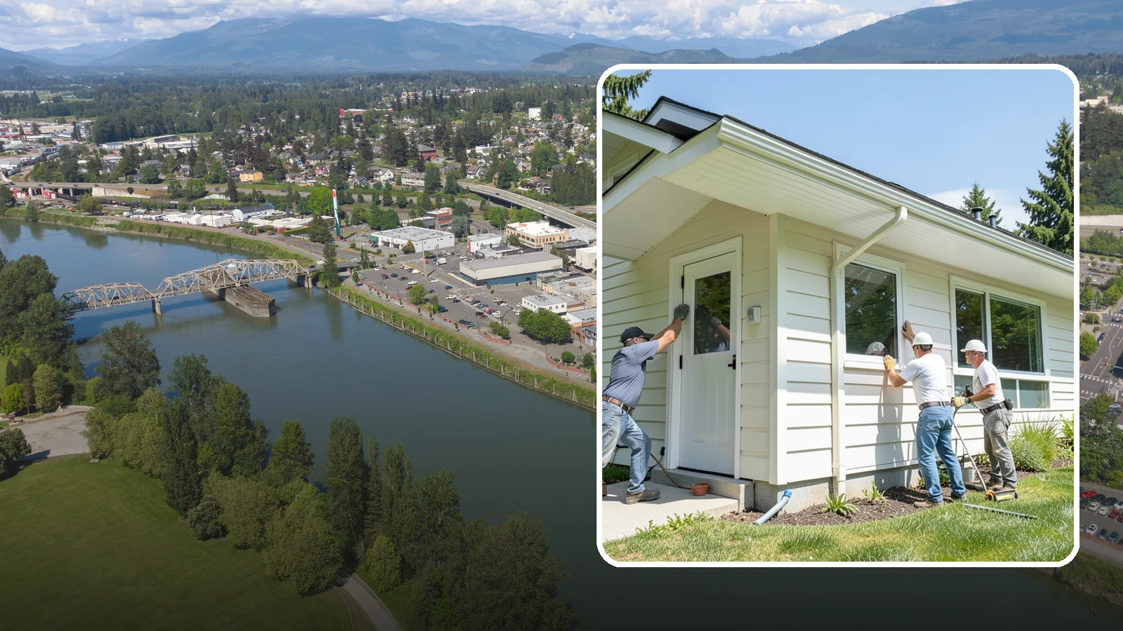 Soffit Replacement in Mount Vernon, Skagit County, WA - Complete soffit replacement that restores eave ventilation and a clean underside finish.