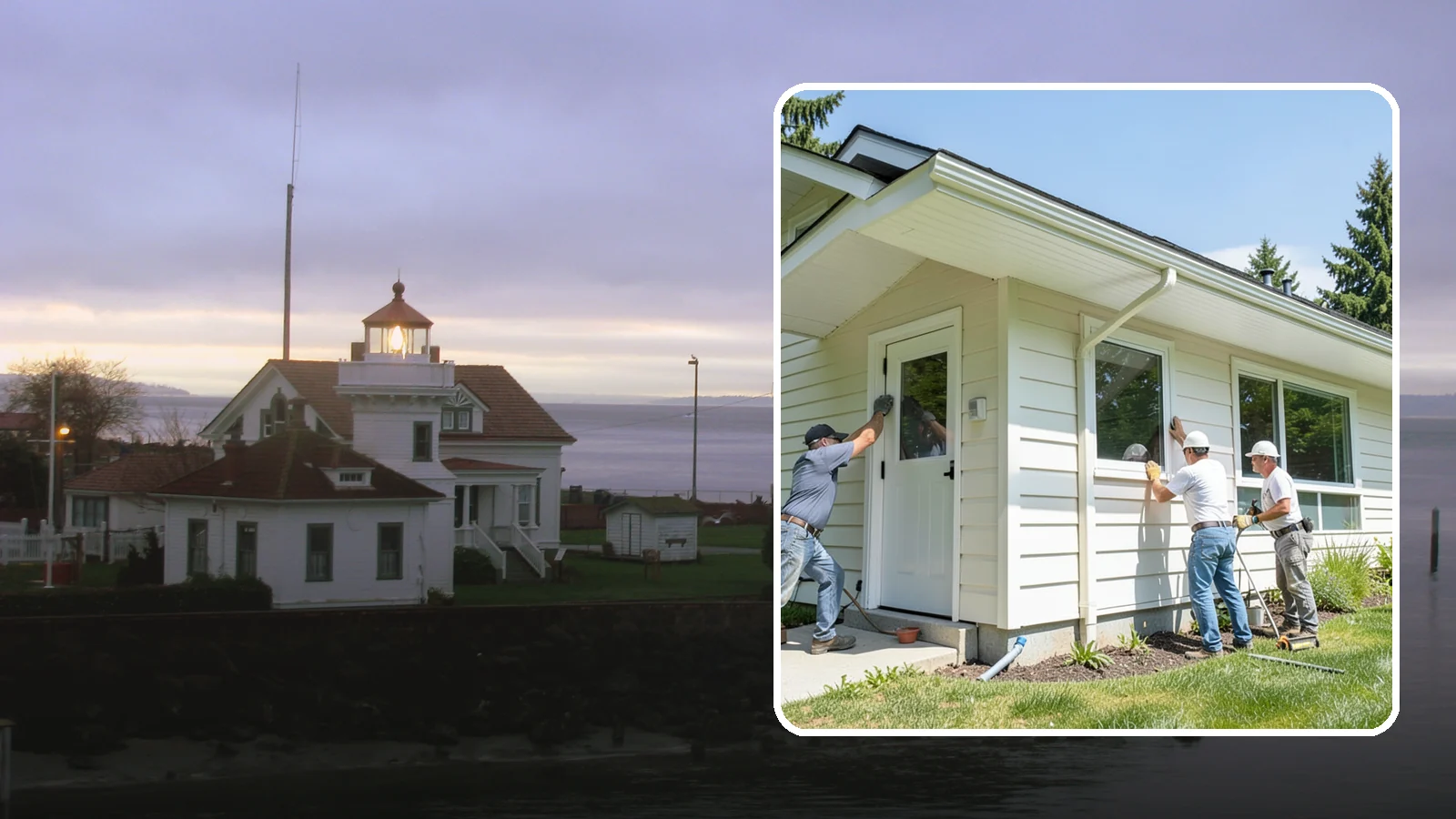 Soffit Replacement in Mukilteo, Snohomish County, WA - Complete soffit replacement that restores eave ventilation and a clean underside finish.