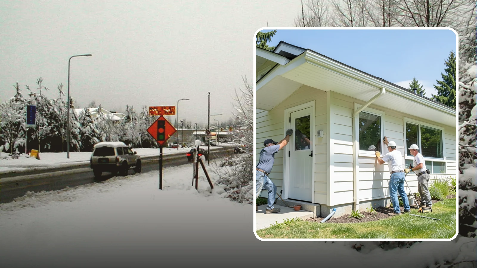 Soffit Replacement in Newcastle, King County, WA - Complete soffit replacement that restores eave ventilation and a clean underside finish.
