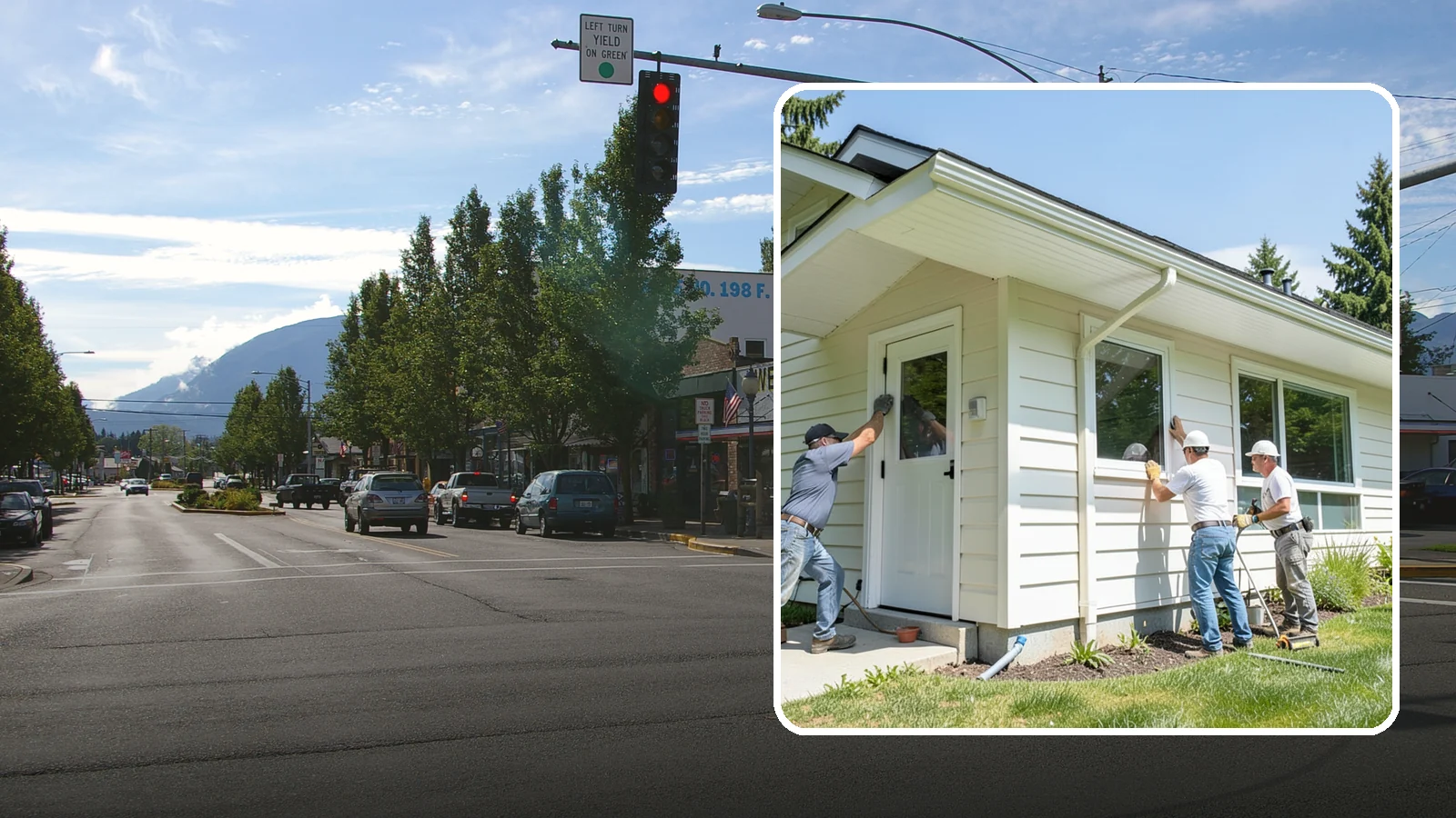 Soffit Replacement in North Bend, King County, WA - Complete soffit replacement that restores eave ventilation and a clean underside finish.