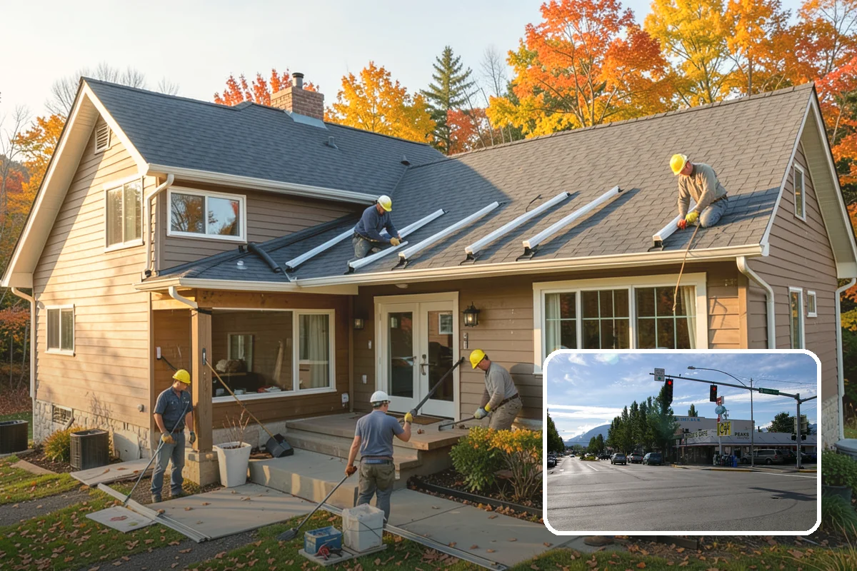 Soffit Replacement in North Bend, King County, WA - Restores balanced attic ventilation