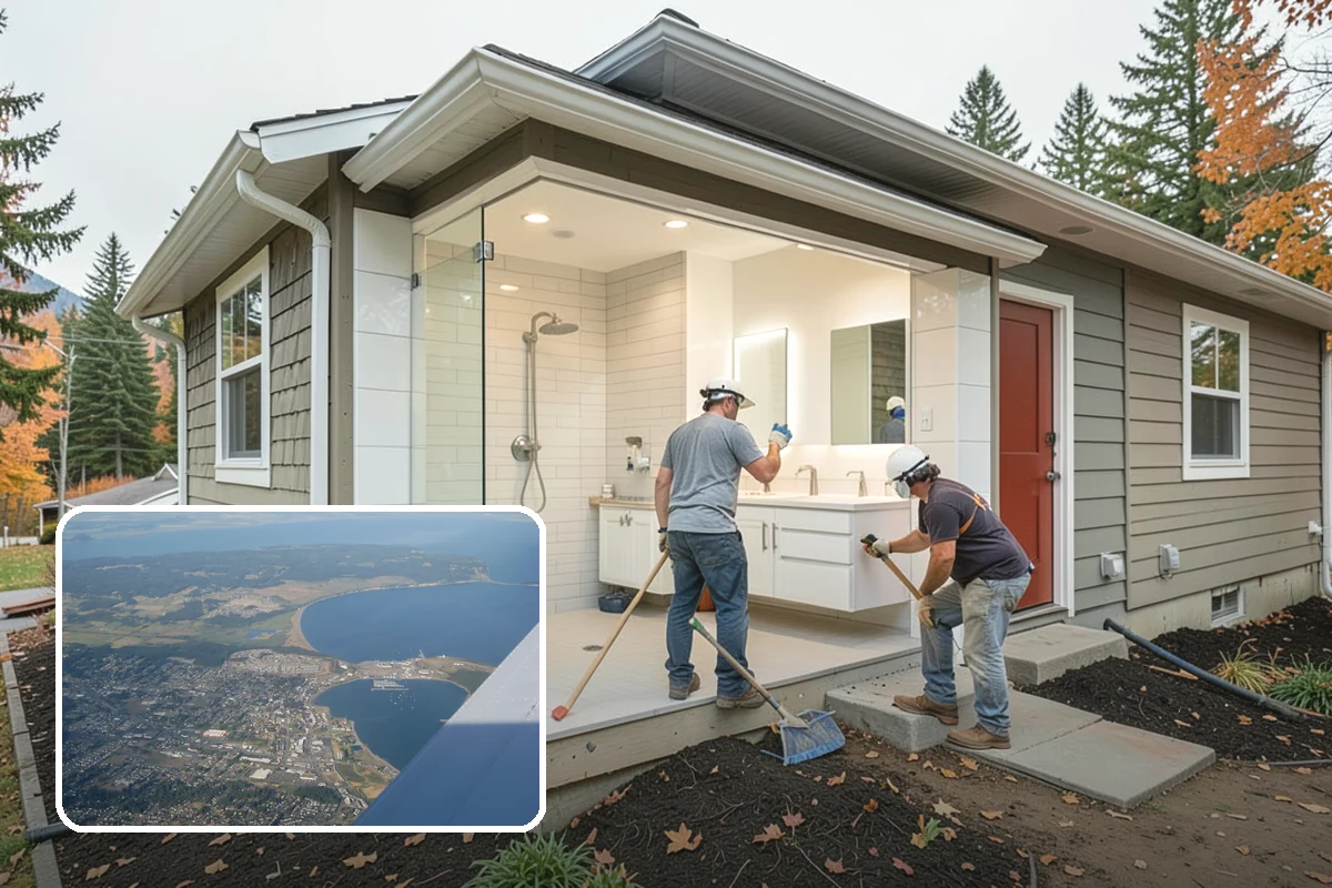 Soffit Replacement in Oak Harbor, Island County, WA - Restores balanced attic ventilation
