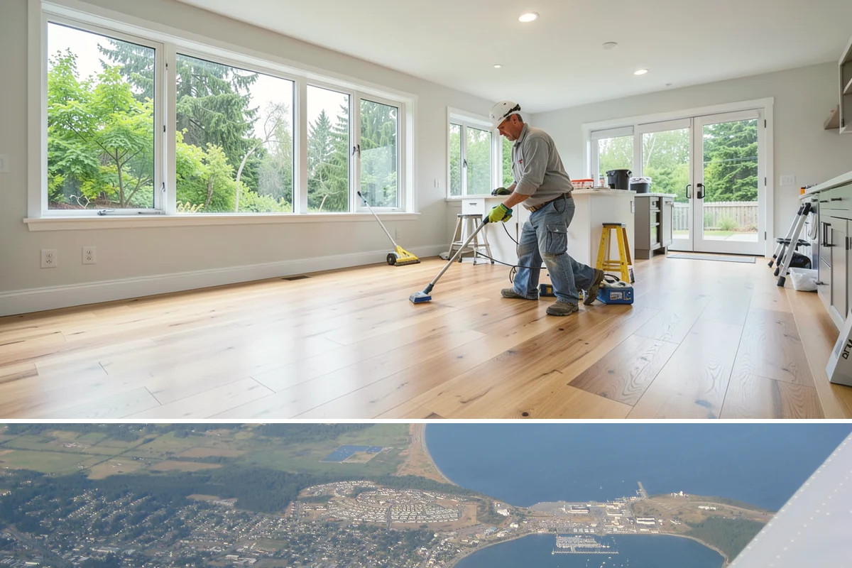 Soffit Replacement in Oak Harbor, Island County, WA - Dry-season work ensures clean installation and lasting sealing.