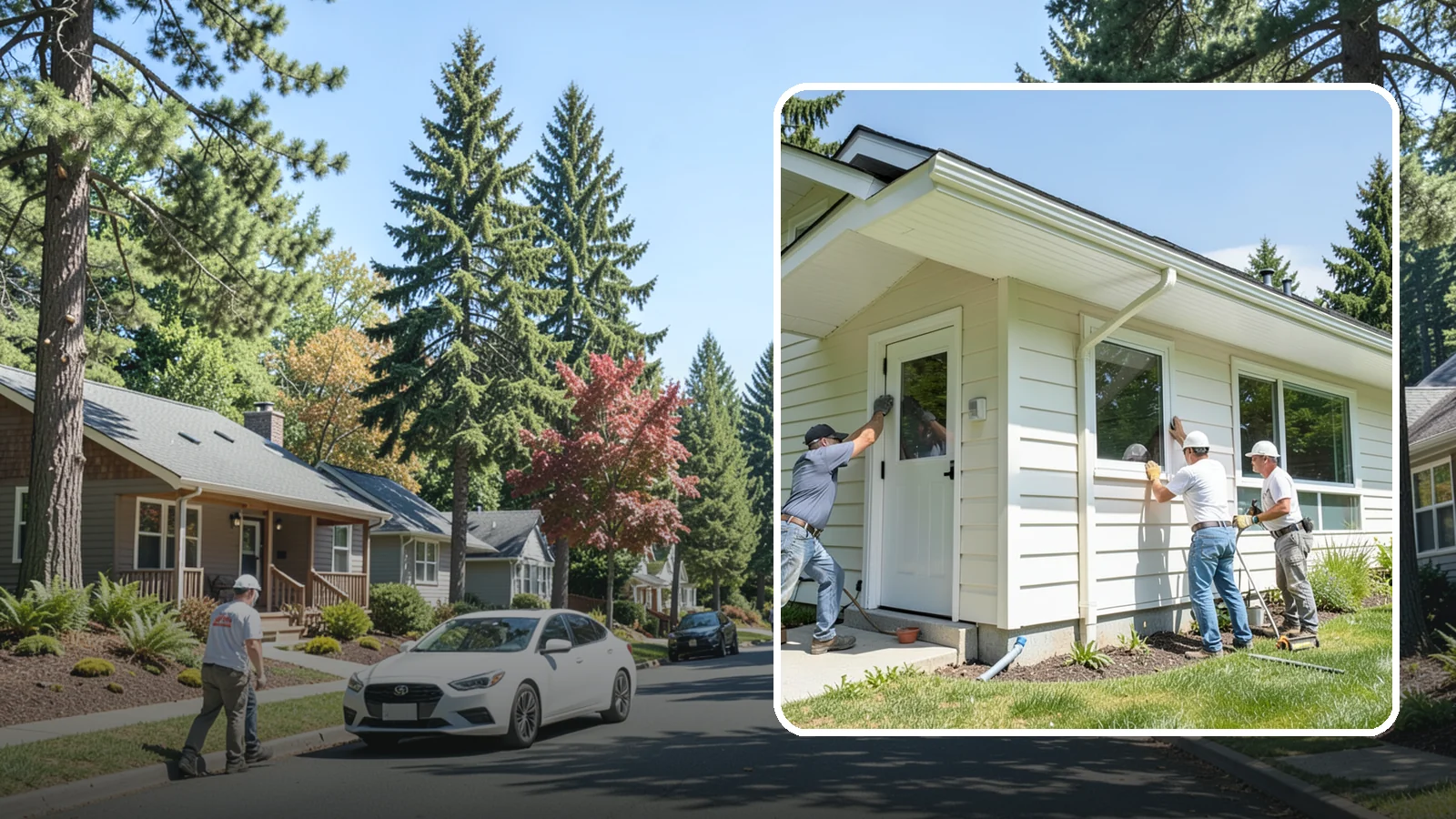 Soffit Replacement in Orting, Pierce County, WA - Complete soffit replacement that restores eave ventilation and a clean underside finish.