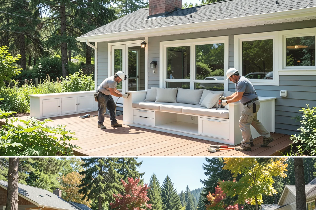 Soffit Replacement in Orting, Pierce County, WA - Dry-season work ensures clean installation and lasting sealing.