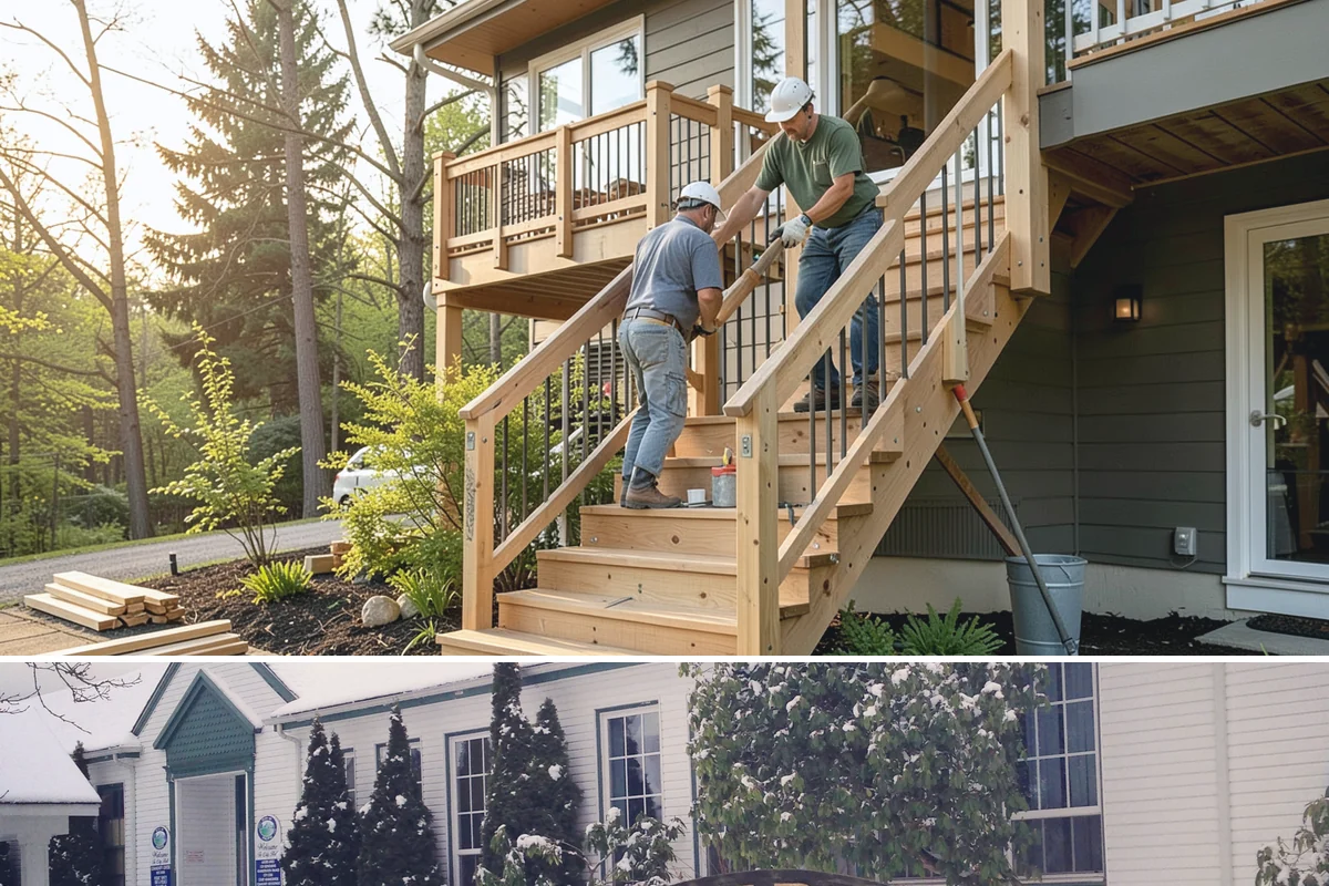 Soffit Replacement in Pacific, King County, WA - Dry-season work ensures clean installation and lasting sealing.