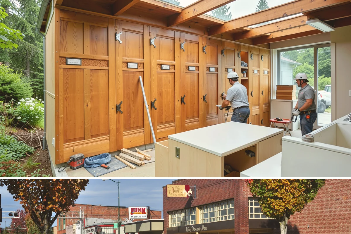 Soffit Replacement in Puyallup, Pierce County, WA - Dry-season work ensures clean installation and lasting sealing.