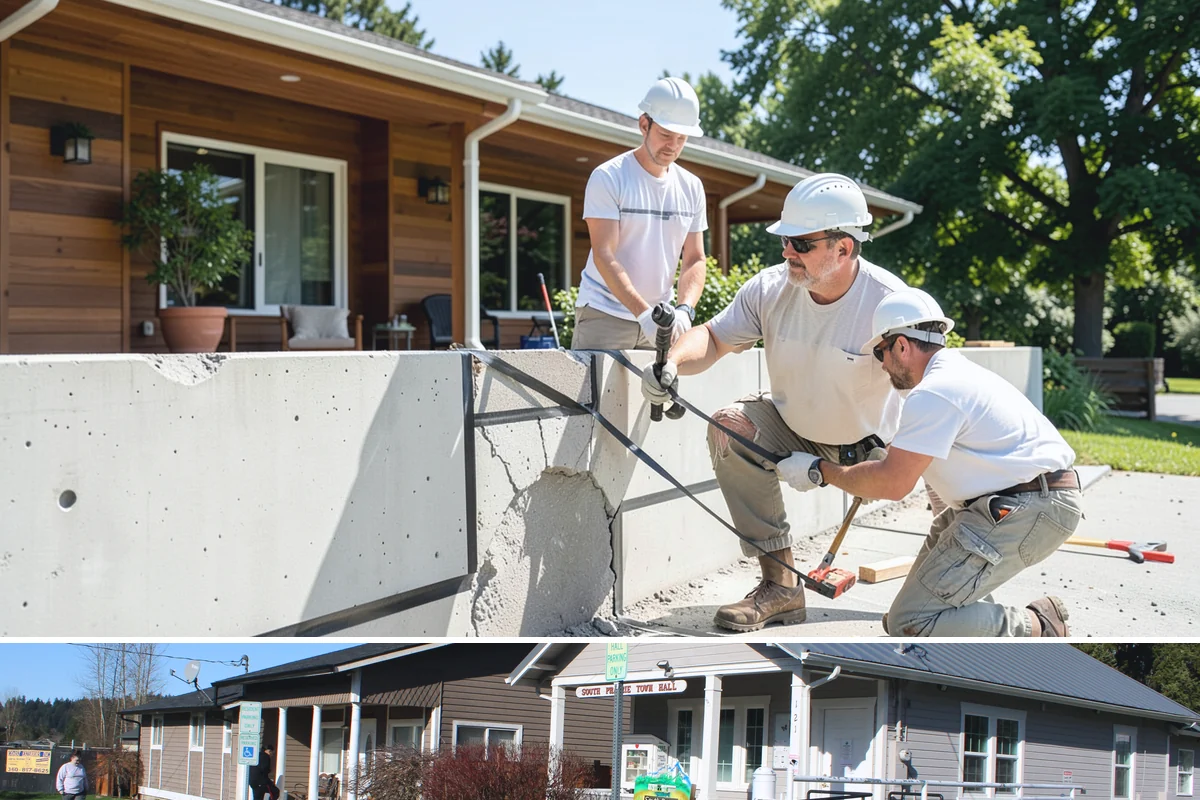 Soffit Replacement in South Prairie, Pierce County, WA - Dry-season work ensures clean installation and lasting sealing.
