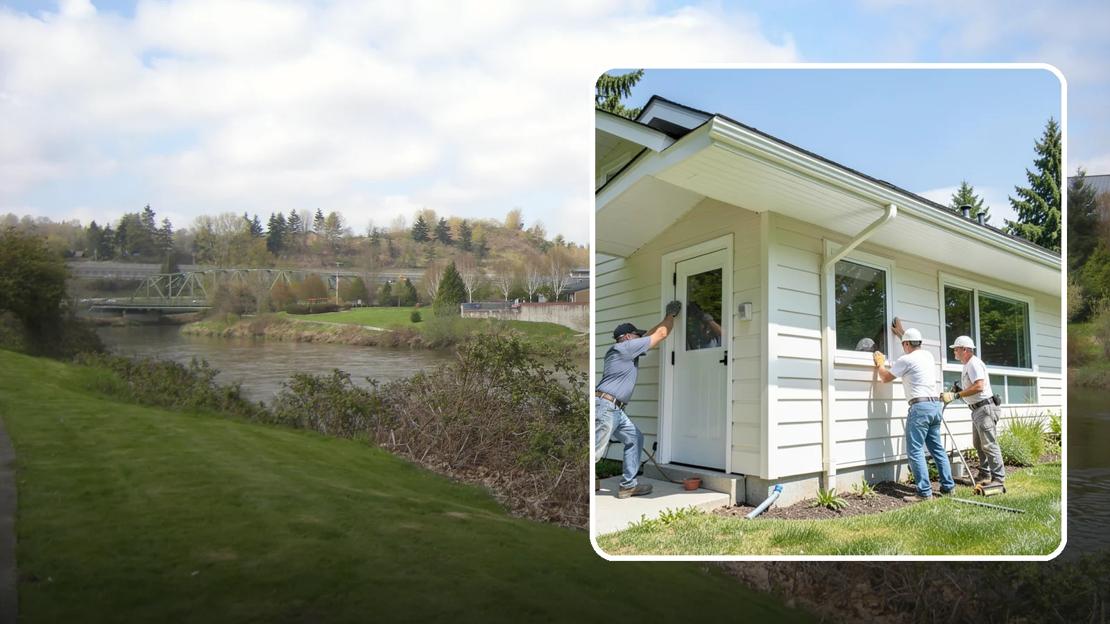 Soffit Replacement in Tukwila, King County, WA - Complete soffit replacement that restores eave ventilation and a clean underside finish.