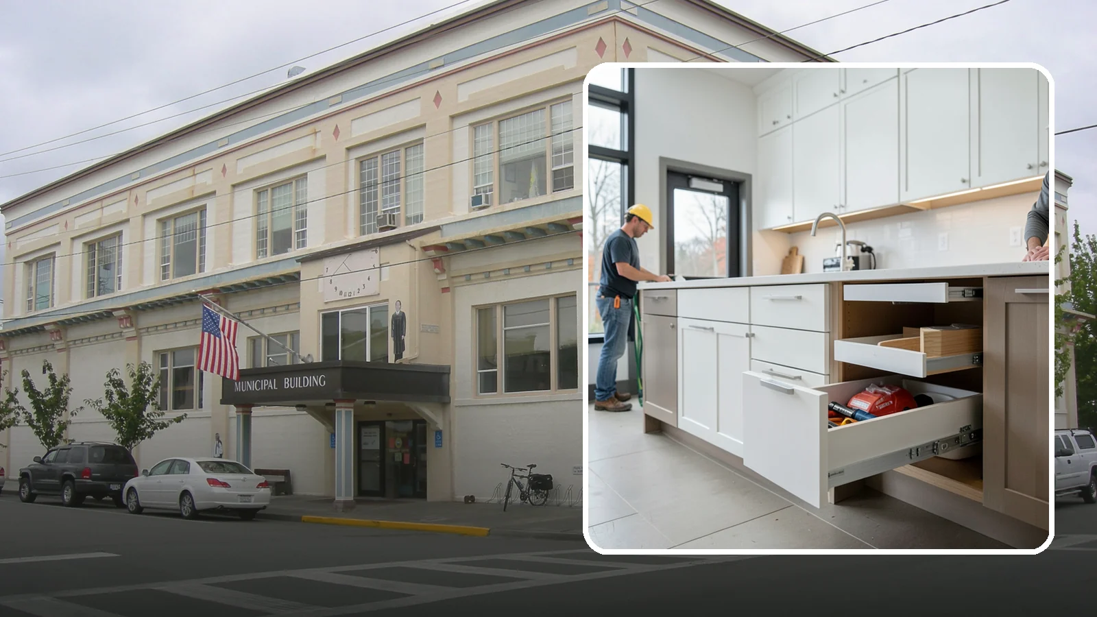 Soft-Close Drawer Upgrade in Anacortes, Skagit County, WA - Replacing standard drawer glides with soft-close slides for smooth, silent, full-extension drawer operation.