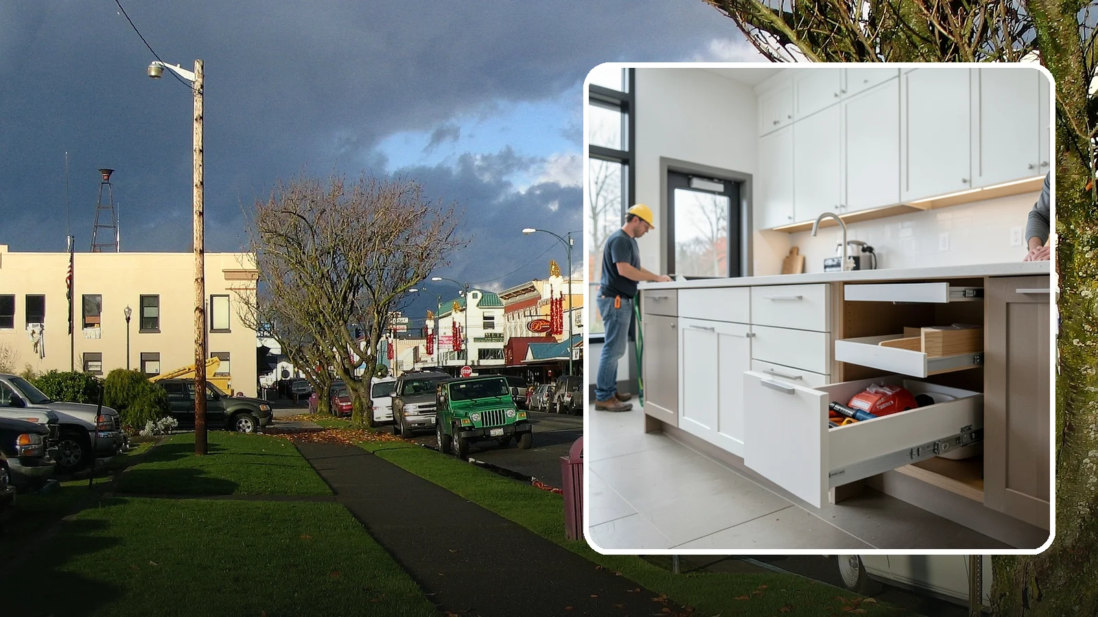 Soft-Close Drawer Upgrade in Arlington, Snohomish County, WA - Replacing standard drawer glides with soft-close slides for smooth, silent, full-extension drawer operation.