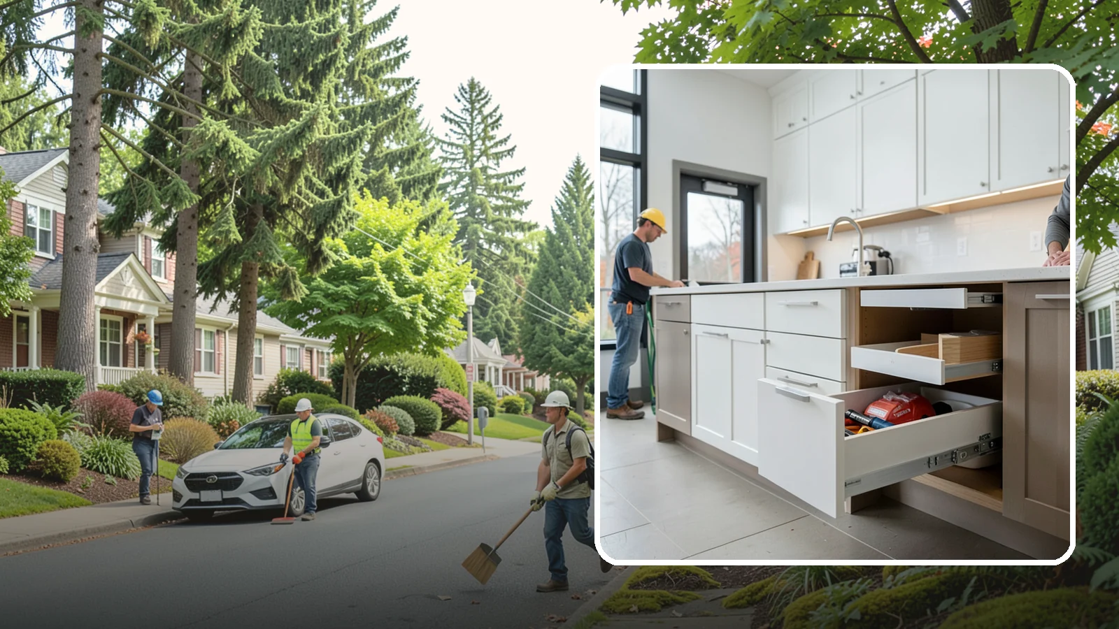 Soft-Close Drawer Upgrade in Beaux Arts Village, King County, WA - Replacing standard drawer glides with soft-close slides for smooth, silent, full-extension drawer operation.
