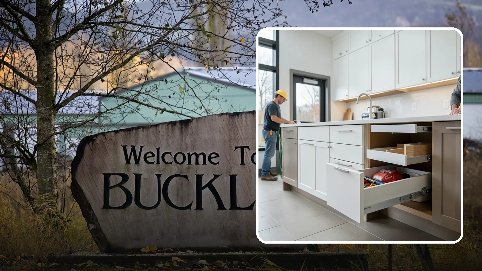 Soft-Close Drawer Upgrade in Buckley, Pierce County, WA - Replacing standard drawer glides with soft-close slides for smooth, silent, full-extension drawer operation.