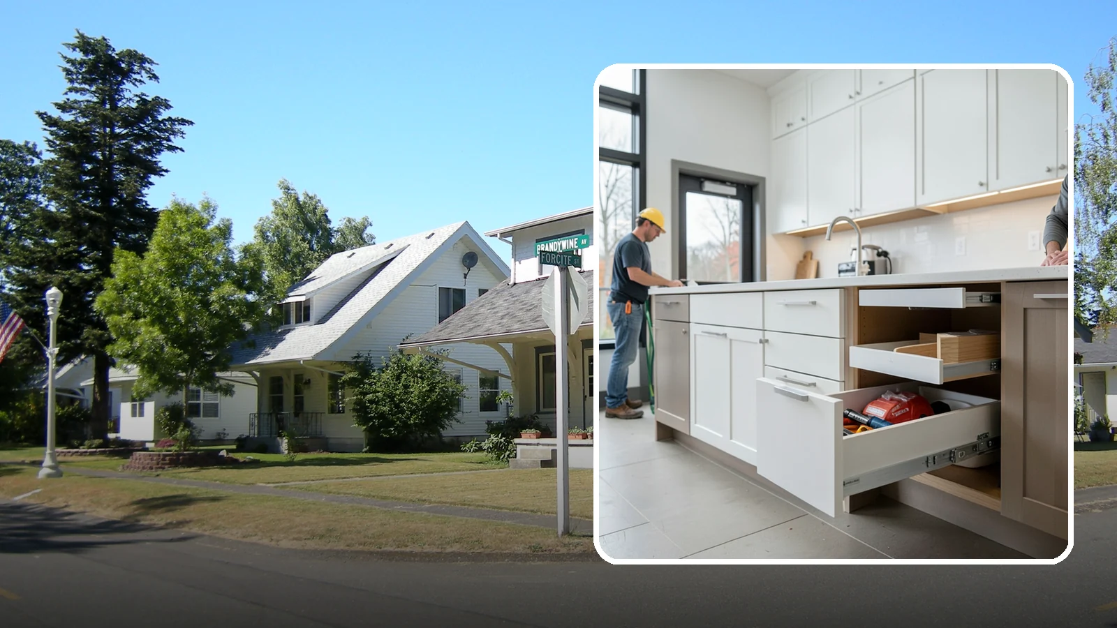Soft-Close Drawer Upgrade in DuPont, Pierce County, WA - Replacing standard drawer glides with soft-close slides for smooth, silent, full-extension drawer operation.