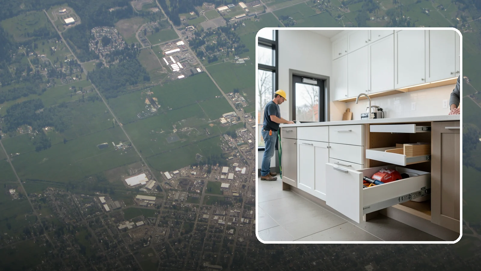 Soft-Close Drawer Upgrade in Enumclaw, King County, WA - Replacing standard drawer glides with soft-close slides for smooth, silent, full-extension drawer operation.