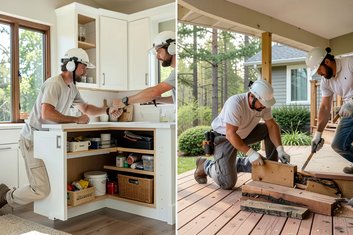Soft-Close Drawer Upgrade in Federal Way, King County, WA - Measure drawer boxes and check clearances