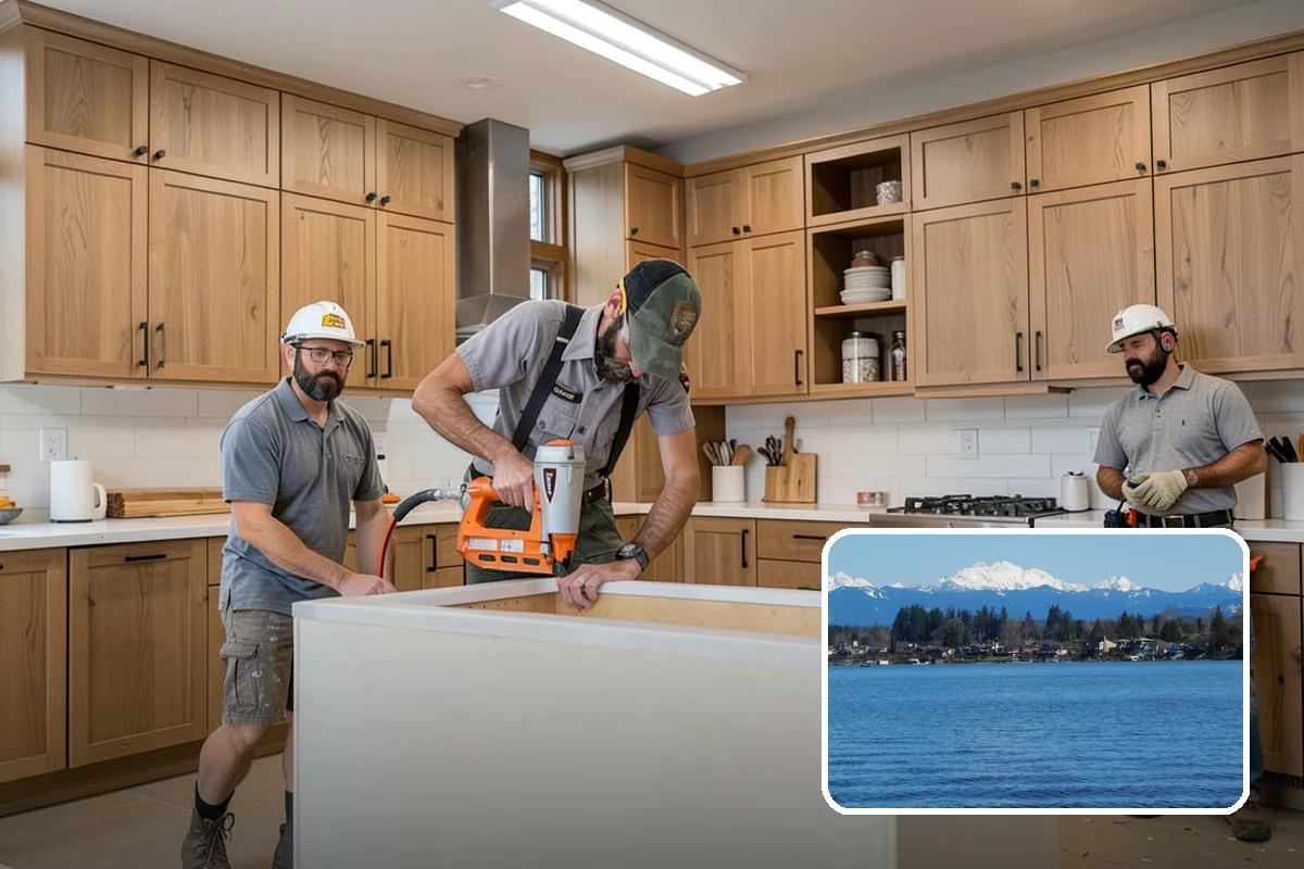 Soft-Close Drawer Upgrade in Lake Stevens, Snohomish County, WA - Silent, gentle drawer closing