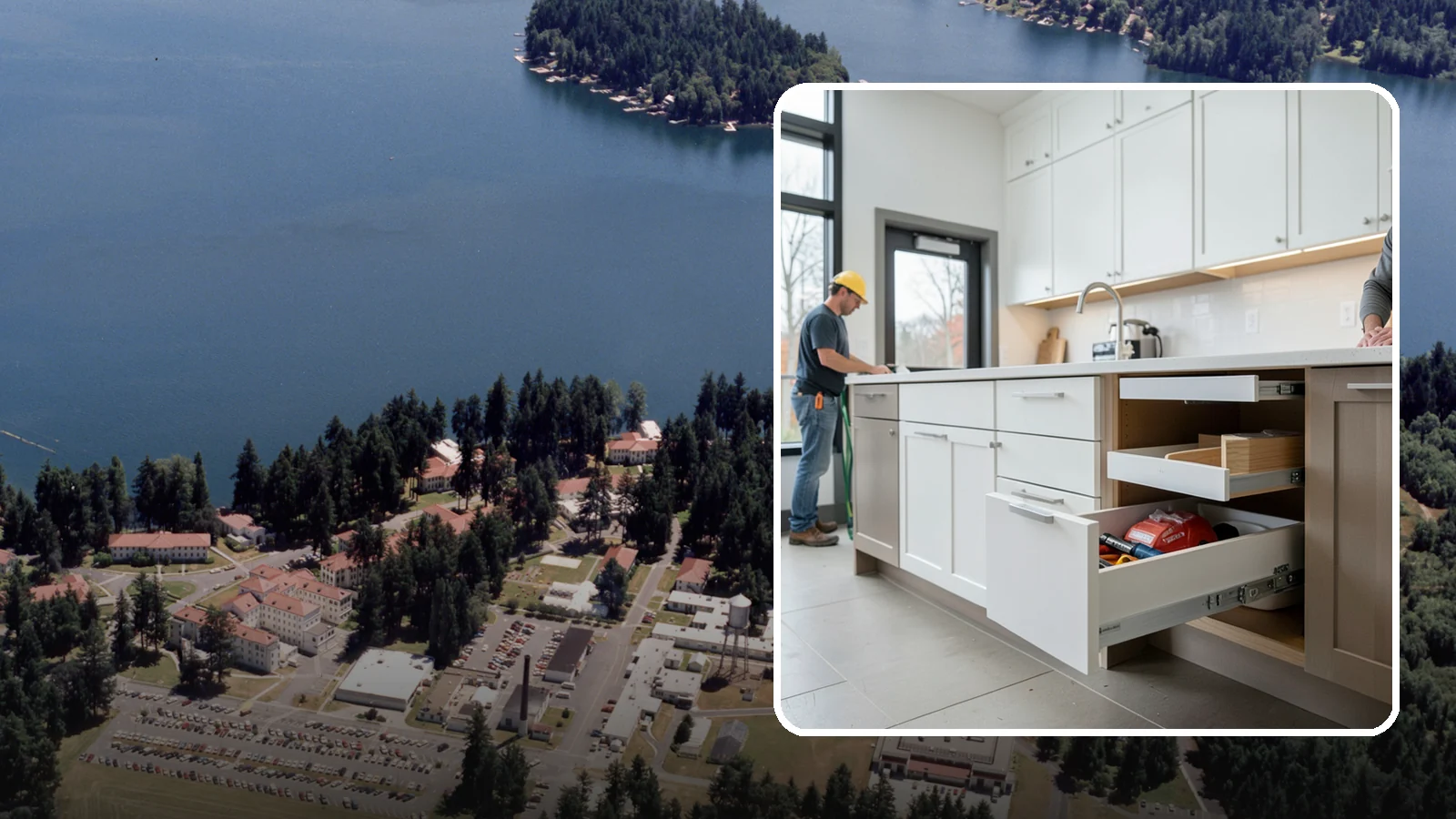 Soft-Close Drawer Upgrade in Lakewood, Pierce County, WA - Replacing standard drawer glides with soft-close slides for smooth, silent, full-extension drawer operation.