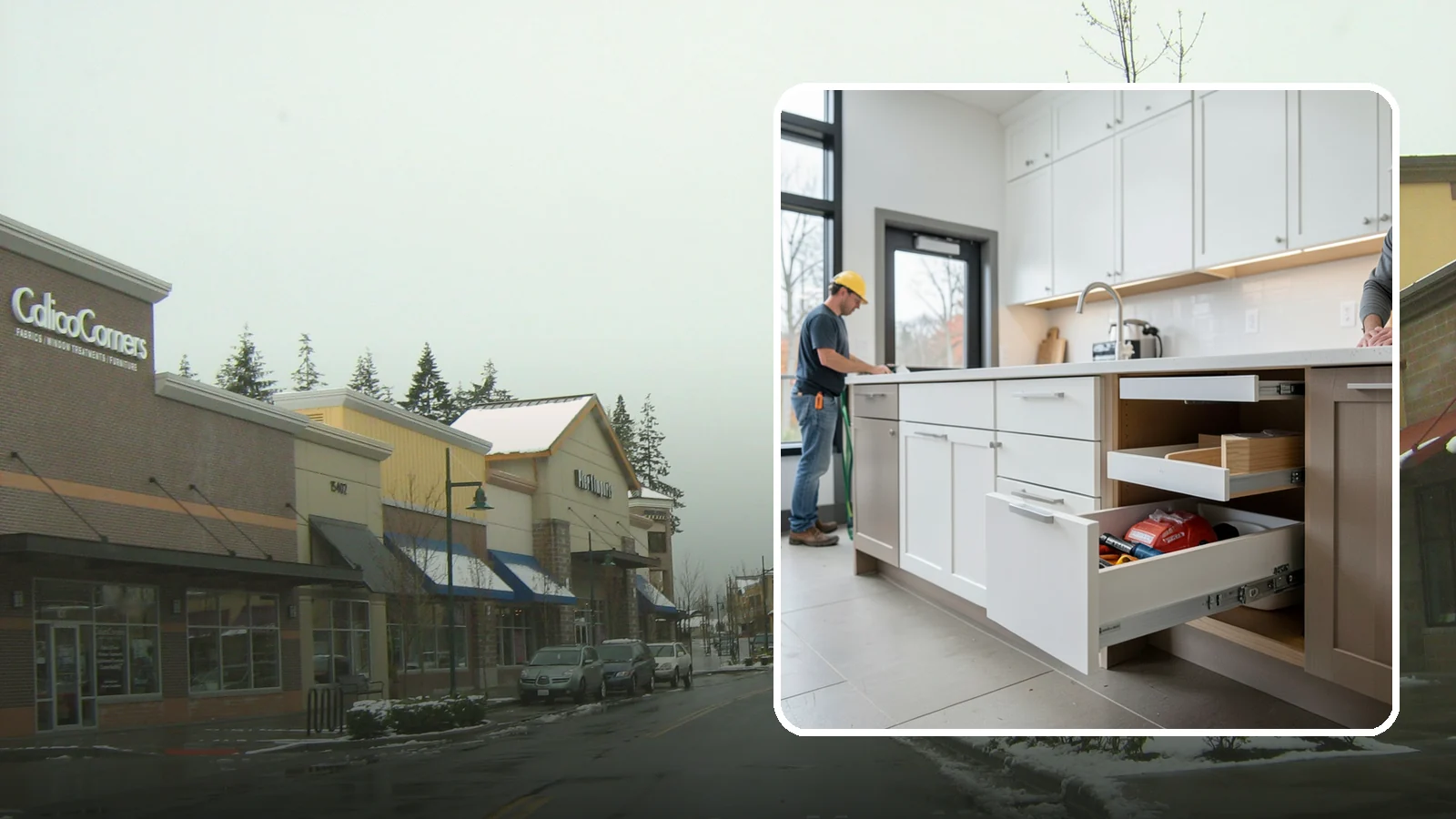 Soft-Close Drawer Upgrade in Mill Creek, Snohomish County, WA - Replacing standard drawer glides with soft-close slides for smooth, silent, full-extension drawer operation.