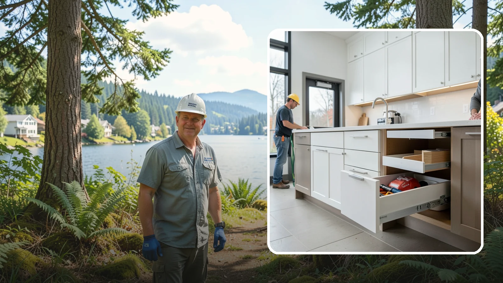 Soft-Close Drawer Upgrade in Milton, King County, WA - Replacing standard drawer glides with soft-close slides for smooth, silent, full-extension drawer operation.