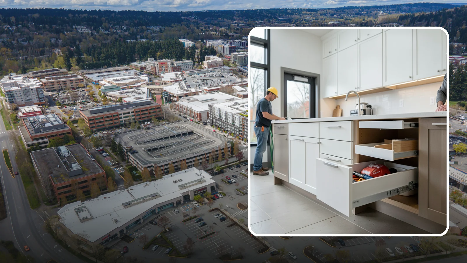 Soft-Close Drawer Upgrade in Redmond, King County, WA - Replacing standard drawer glides with soft-close slides for smooth, silent, full-extension drawer operation.