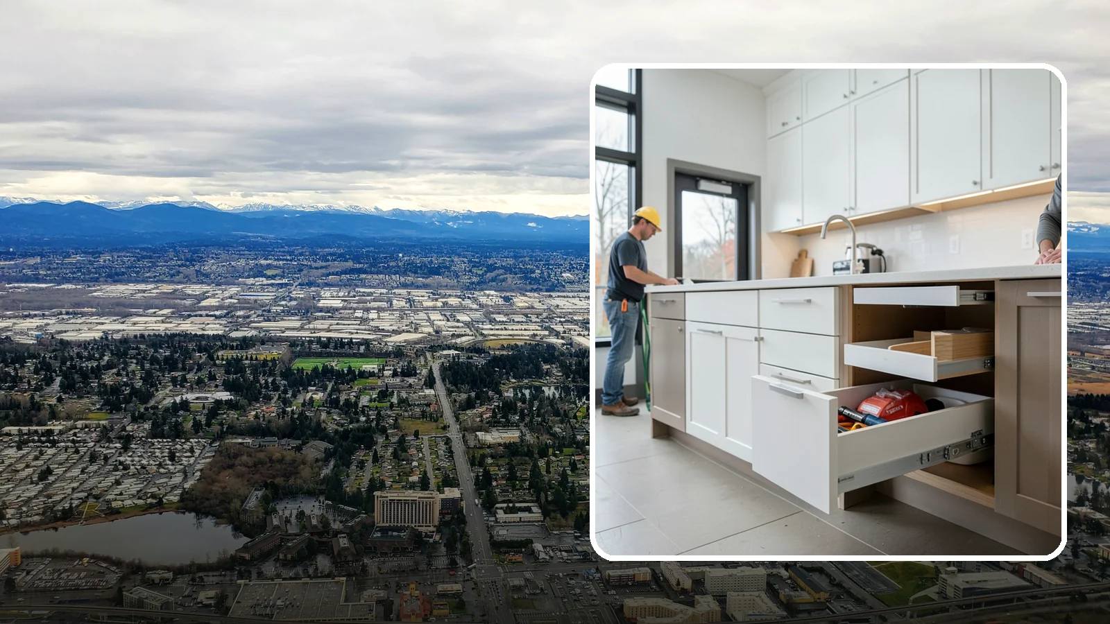 Soft-Close Drawer Upgrade in SeaTac, King County, WA - Replacing standard drawer glides with soft-close slides for smooth, silent, full-extension drawer operation.
