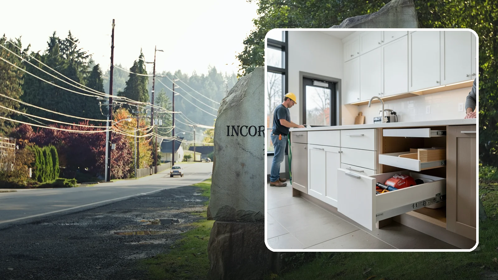 Soft-Close Drawer Upgrade in Wilkeson, Pierce County, WA - Replacing standard drawer glides with soft-close slides for smooth, silent, full-extension drawer operation.
