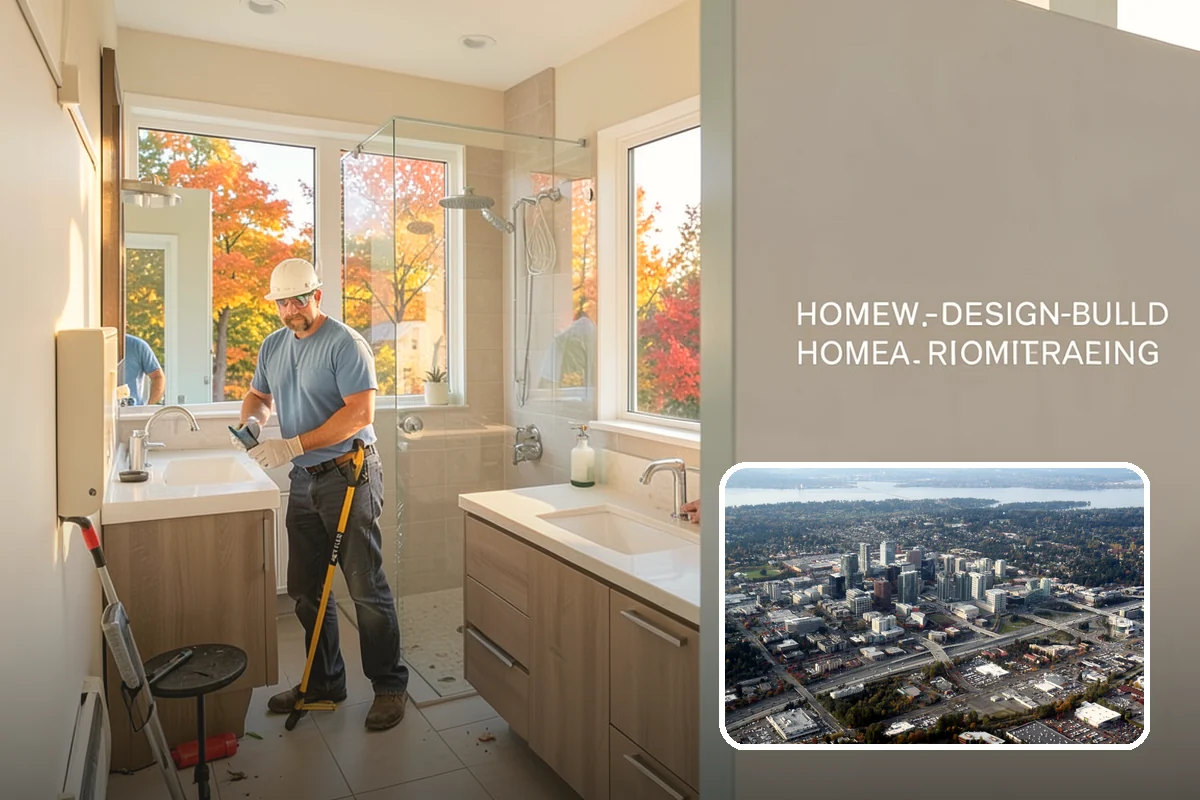 Soft-Close Hinge Installation in Bellevue, King County, WA - Quiet, gentle door closing on every cabinet