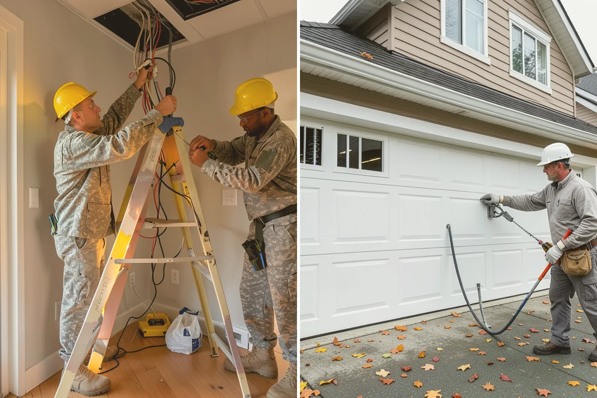 Soft-Close Hinge Installation in Bothell, King County, WA - Inspect current doors and hinge configuration