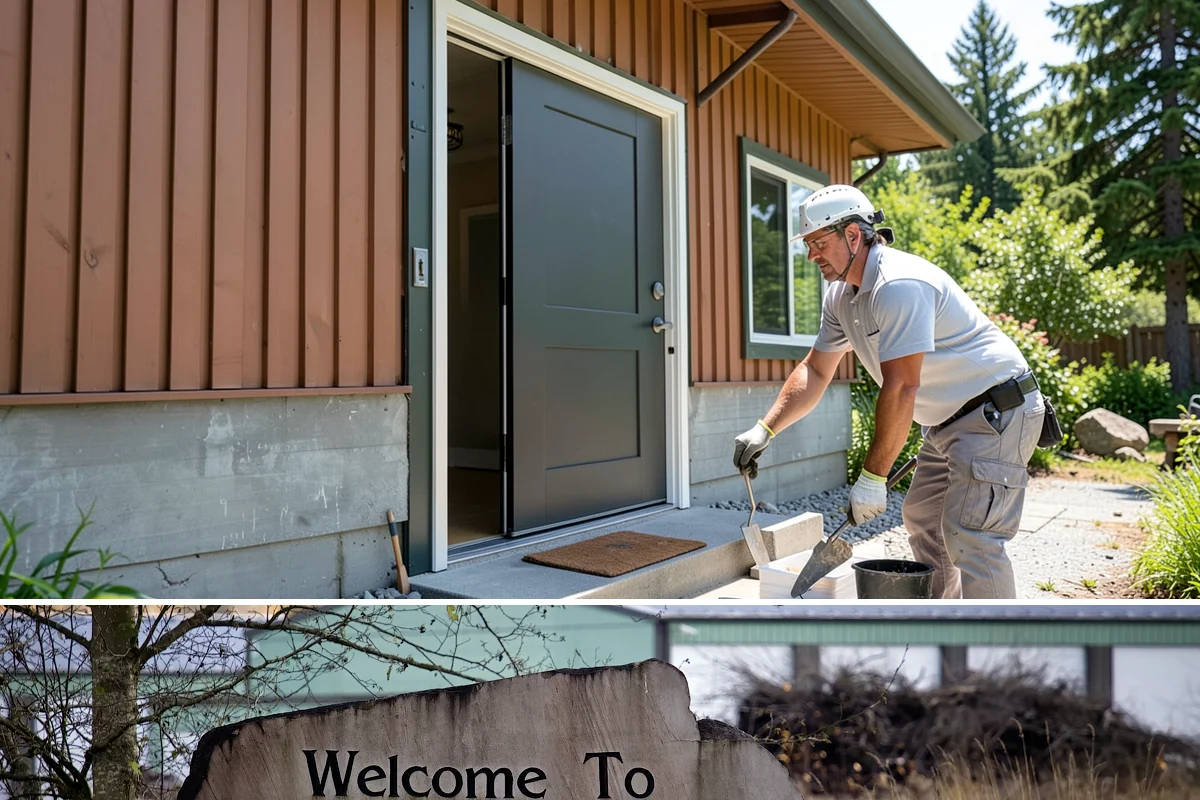 Soft-Close Hinge Installation in Buckley, Pierce County, WA - This small upgrade can be scheduled any time of year with essentially no seasonal constraints.