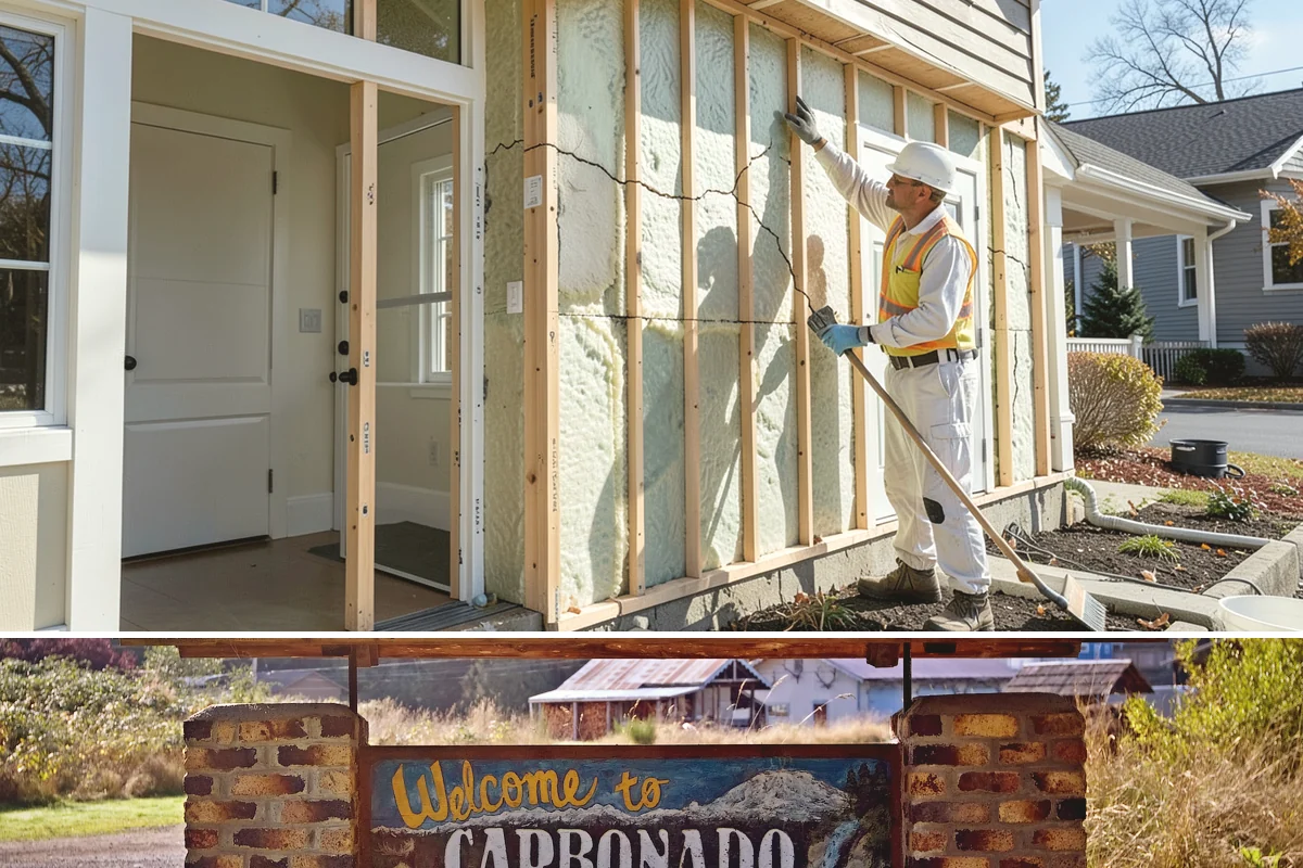 Soft-Close Hinge Installation in Carbonado, Pierce County, WA - This small upgrade can be scheduled any time of year with essentially no seasonal constraints.