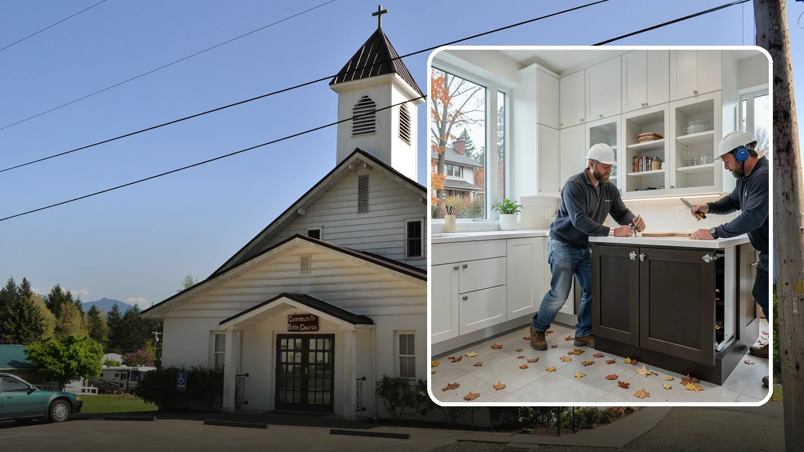 Soft-Close Hinge Installation in Concrete, Skagit County, WA - Upgrading your existing cabinet doors with soft-close hinges that eliminate slamming and gentle everyday wear.