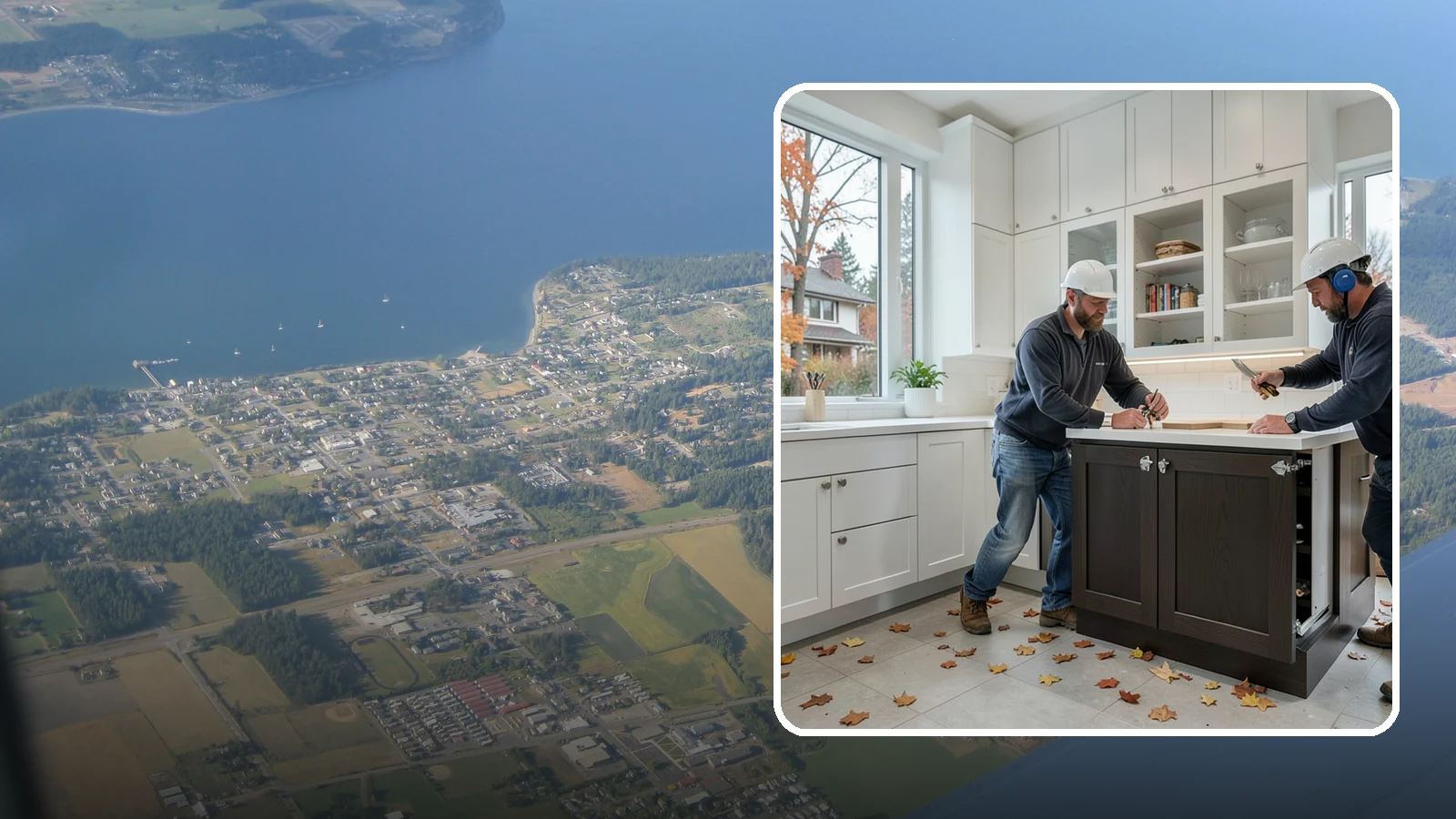 Soft-Close Hinge Installation in Coupeville, Island County, WA - Upgrading your existing cabinet doors with soft-close hinges that eliminate slamming and gentle everyday wear.