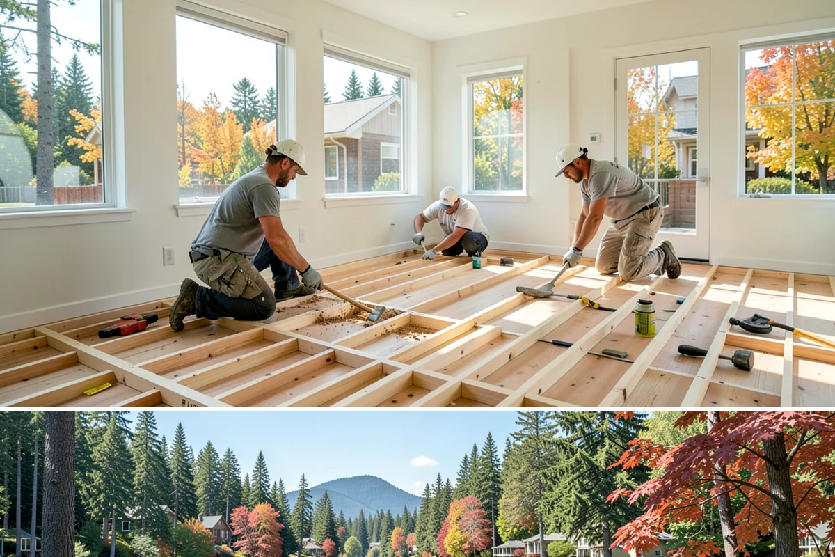 Soft-Close Hinge Installation in Covington, King County, WA - This small upgrade can be scheduled any time of year with essentially no seasonal constraints.