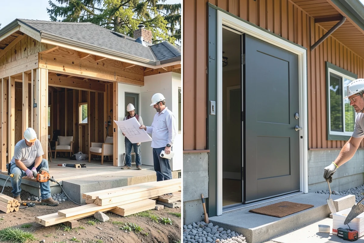 Soft-Close Hinge Installation in Darrington, Snohomish County, WA - Inspect current doors and hinge configuration