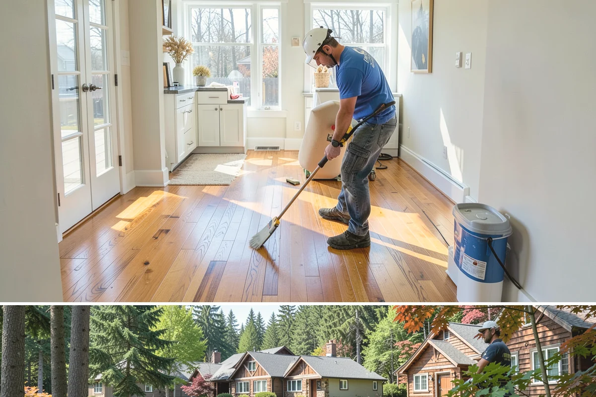 Soft-Close Hinge Installation in Edgewood, Pierce County, WA - This small upgrade can be scheduled any time of year with essentially no seasonal constraints.