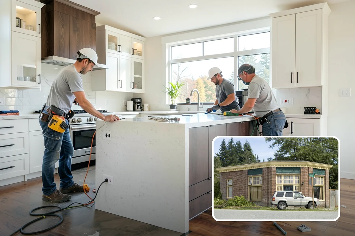Soft-Close Hinge Installation in Hamilton, Skagit County, WA - Quiet, gentle door closing on every cabinet