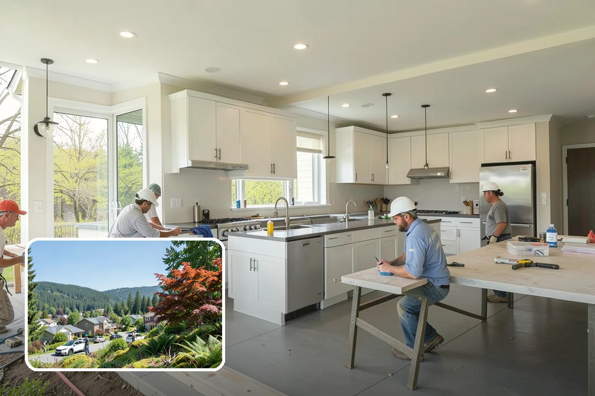 Soft-Close Hinge Installation in Index, Snohomish County, WA - Quiet, gentle door closing on every cabinet