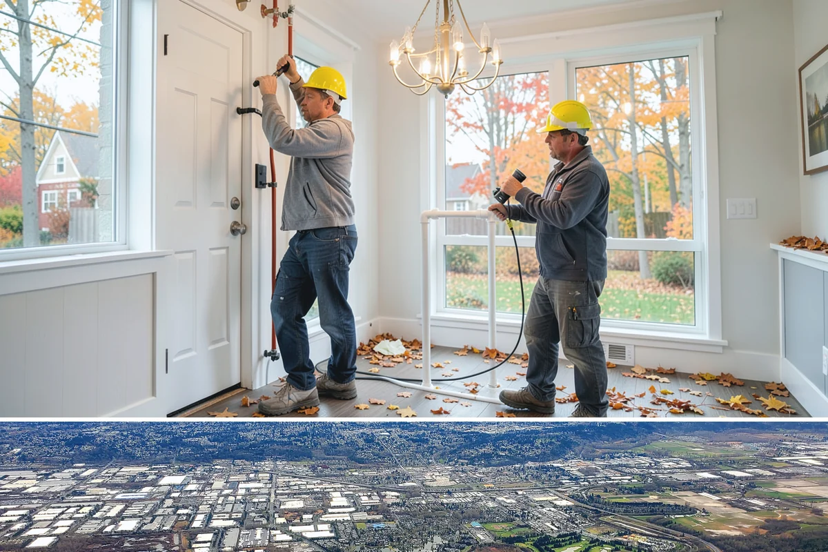 Soft-Close Hinge Installation in Kent, King County, WA - This small upgrade can be scheduled any time of year with essentially no seasonal constraints.