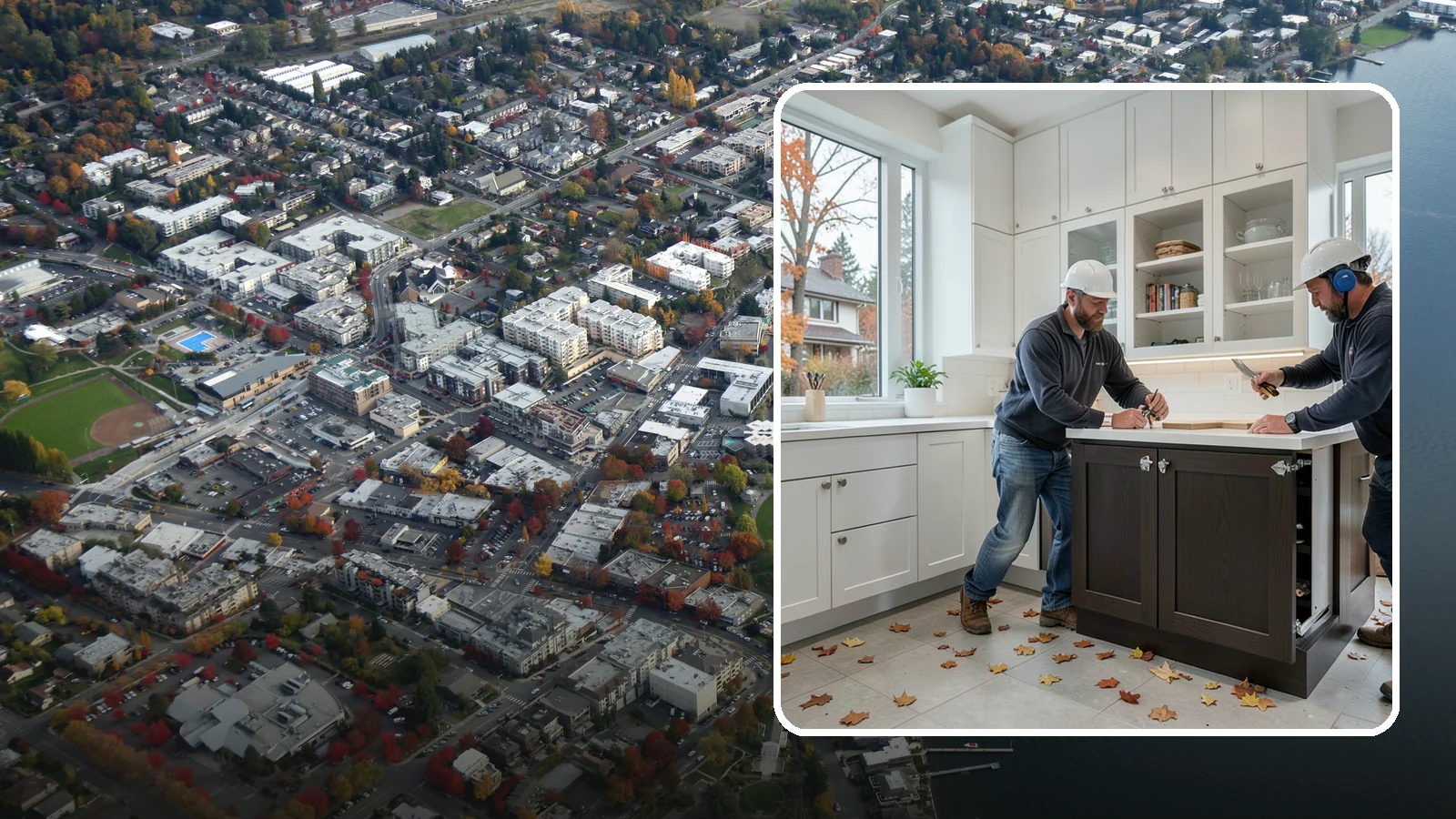 Soft-Close Hinge Installation in Kirkland, King County, WA - Upgrading your existing cabinet doors with soft-close hinges that eliminate slamming and gentle everyday wear.