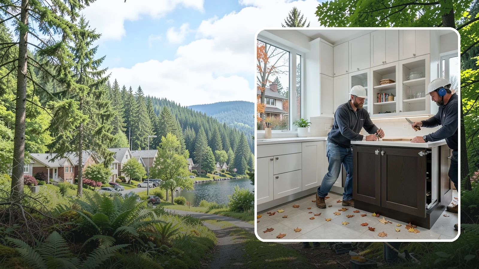 Soft-Close Hinge Installation in Lake Forest Park, King County, WA - Upgrading your existing cabinet doors with soft-close hinges that eliminate slamming and gentle everyday wear.