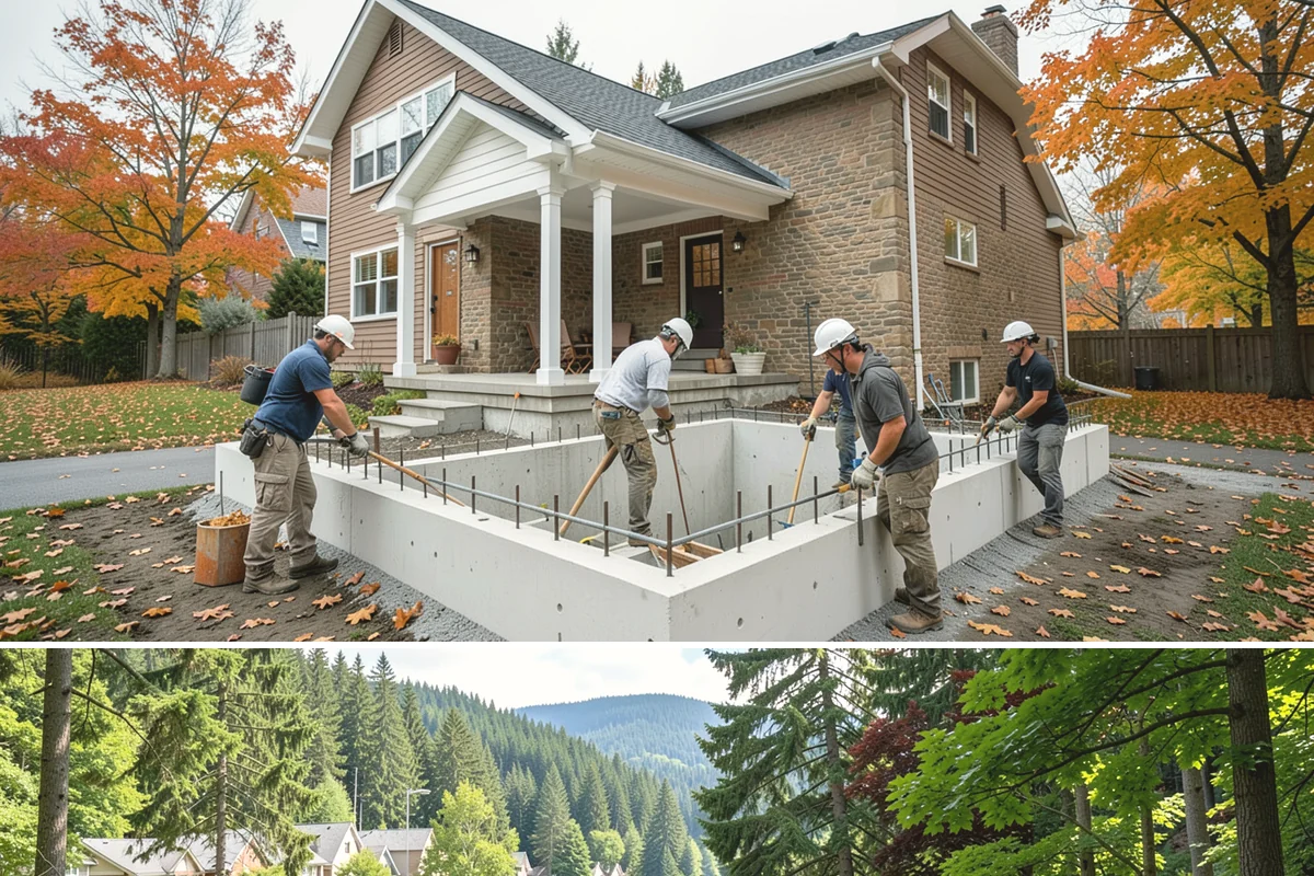 Soft-Close Hinge Installation in Lake Forest Park, King County, WA - This small upgrade can be scheduled any time of year with essentially no seasonal constraints.