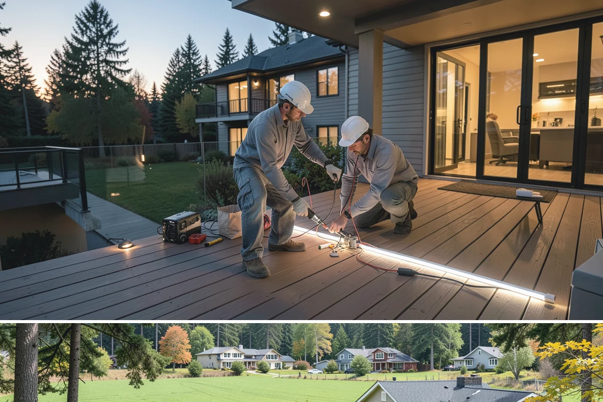 Soft-Close Hinge Installation in Lyman, Skagit County, WA - This small upgrade can be scheduled any time of year with essentially no seasonal constraints.